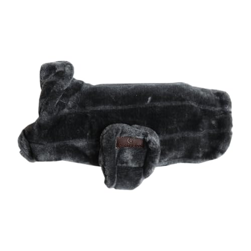 Kentucky - Hundemantel fake fur grau SM,42cm von Kentucky