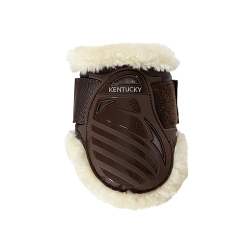 Kentucky - Vegan Sheepskin Young Horse Fetlock Boots braun XS von Kentucky