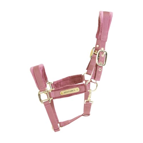 Kentucky - Velvet Halfter alt rosa Pony von Kentucky