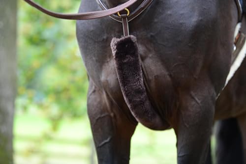 Kentucky Vorderzeugschoner LAMMFELL Größe 60cm, Farbe braun von Kentucky Horsewear