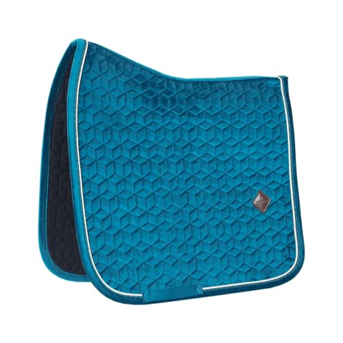 Kentucky Horsewear - Samt Schabracke - Satteldecke - Smaragd - Cob von Kentucky