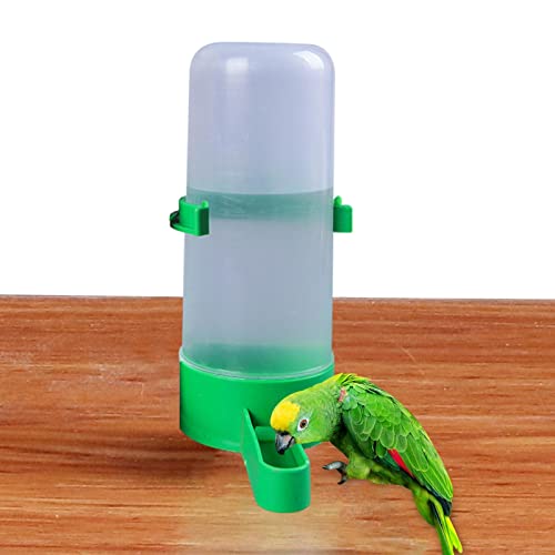 Keptfeet 3er-Pack Automatischer Vogelfutterspender, Automatischer Spender - Vogel-Wasserflasche | Trinkbehälter, Wasserspender, Vogelkäfig für Papageien, Wellensittiche, Nymphensittiche, Lovebirds von Keptfeet