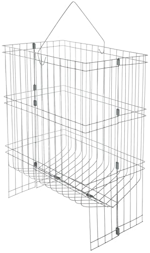 Kerbl Hobbyfarming Kleintierraufe groß 36 x 24 x 50 cm, Metall von Kerbl Hobbyfarming