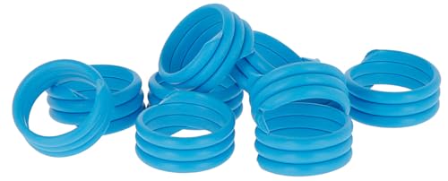 Kerbl Hobbyfarming Spiralring, 10 mm, blau Kunststoff, 100 STK. von Kerbl Hobbyfarming