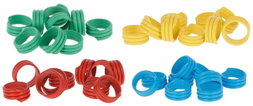 Kerbl Hobbyfarming Spiralringe, 10 mm, gemischt Kunststoff, 100 STK. Kerbl Hobbyfarming Spiralringe, 10 mm, gemischt Kunststoff, 100 STK. von Kerbl Hobbyfarming