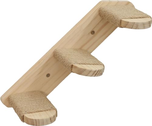 Katzenleiter Timber, Länge 38cm, mit Jute von Kerbl Pet