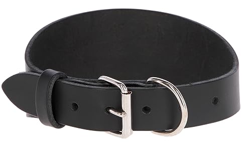 Kerbl Pet MEXICA Halsband schwarz für Windhunde, 27-35cm x 1,5cm von Kerbl Pet