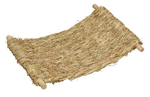 Kerbl Ersatzmatte Siesta (Liegematte für Kleintiere/Nagetiere, besteht aus getrocknetem Gras, ohne Draht/Kunststoffteile) von Kerbl Pet