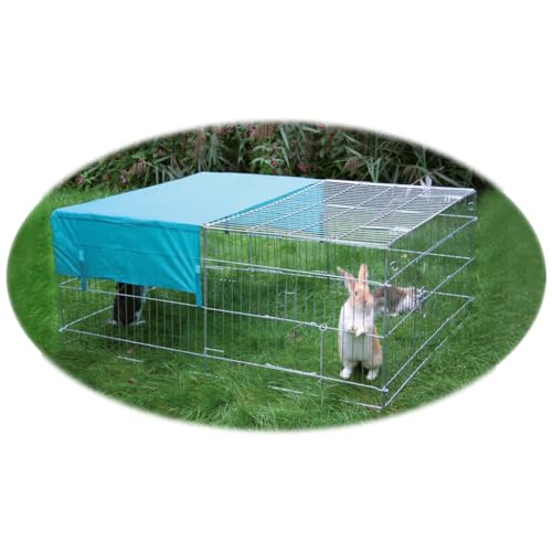 Kerbl Freilaufgehege, 144x112x60 cm (Gehege für Hasen, Kaninchen) 83172 von Kerbl Pet