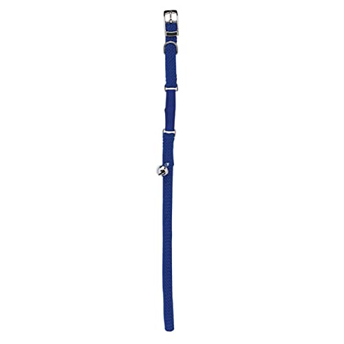 Kerbl Pet Katzenhalsband blau, 10mm x 30cm mit Gummizug von Kerbl Pet