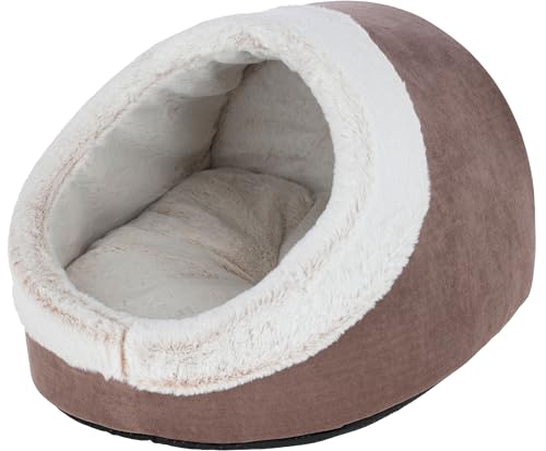 Kerbl Pet Kuschelhöhle Jana, braun, 43x54x35 cm von Kerbl Pet