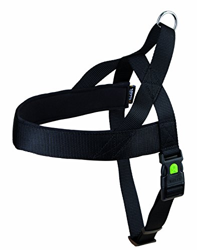 Kerbl Pet MIAMI PLUS Hundegeschirr, schwarz, 80 - 100 cm/58 cm/50 mm von Kerbl Pet