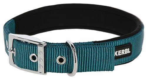 Kerbl Pet MIAMI PLUS Nylonhalsband petrol, 33-39cm/20mm von Kerbl Pet