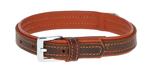 Kerbl Pet VEGAS HQ Halsband, braun 30mm / 41 - 47 cm von Kerbl Pet