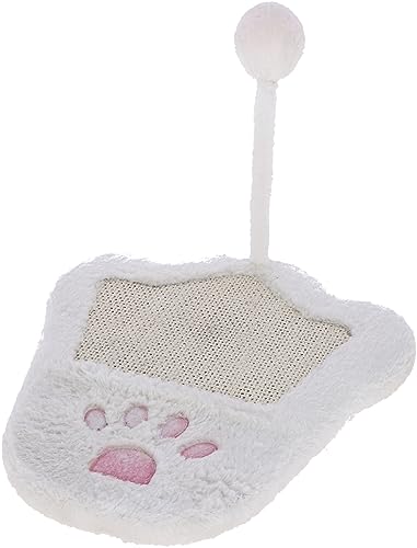 Kerbl Pet Kratzbrett Paw, 36 x 31cm, weiß/pink von Kerbl Pet