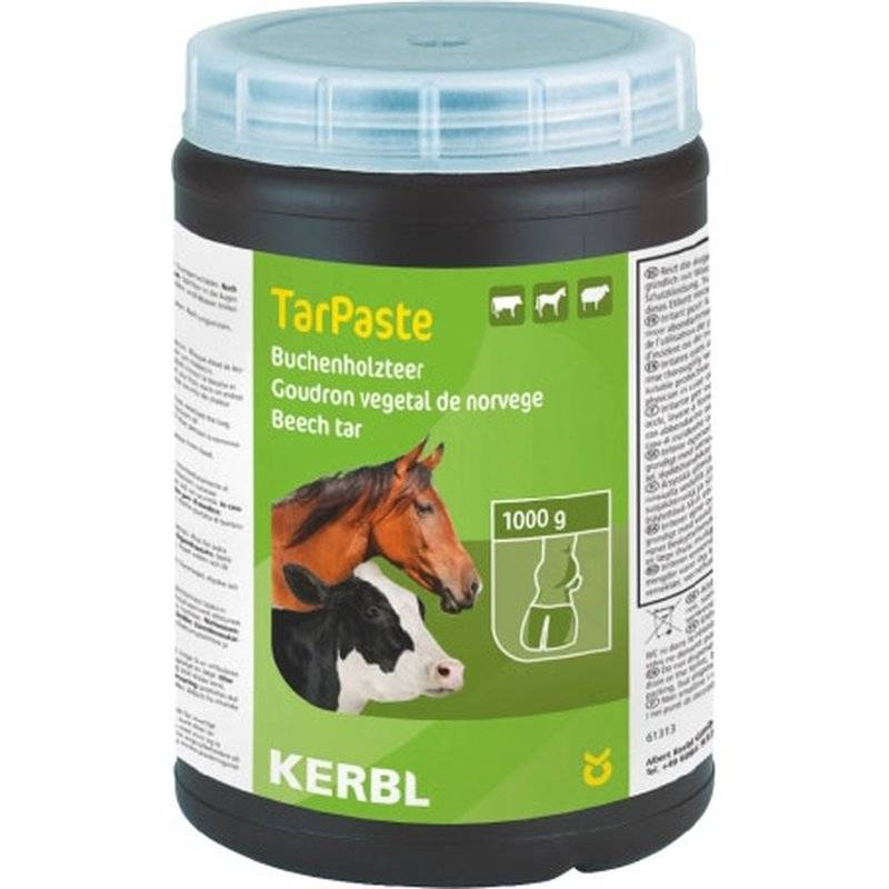 Buchenholzteer TarPaste - 1 kg (5,99 € pro 1 kg) von Kerbl