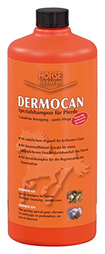 HORSE fitform Dermocan Pferdeshampoo, Spezialshampoo für Pferde, Shampoo 500ml von Kerbl