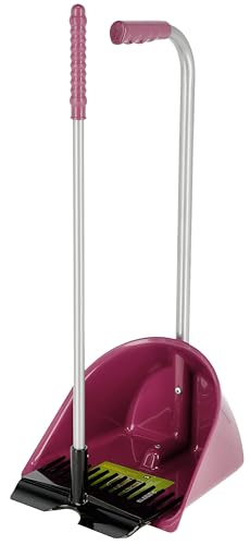 KERBL Mistboy Mini rose (Höhe 60 cm, Mistkratzer für Kinder, für die Reinigung von Pferdeboxen / Hundekot, Bollensammler, Stallboy) 328037 von Kerbl