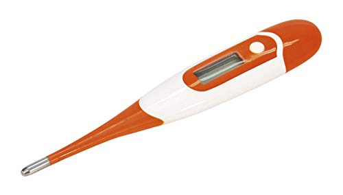 Kerbl 2137 Fieberthermometer, Wasserfest, Flexible Sonde, 10 Sekunden Meßzeit von Kerbl