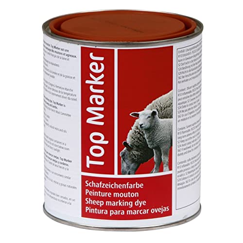 Kerbl 27460 Schafzeichenfarbe 1 kg, rot von Kerbl