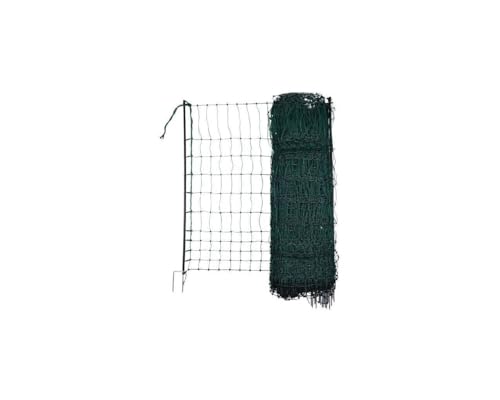 Kerbl 292274 Geflügelnetz grün, elektrisch leitend 15 m / 106cm / Doppelspitze, 3.6 kg von Kerbl Hobbyfarming