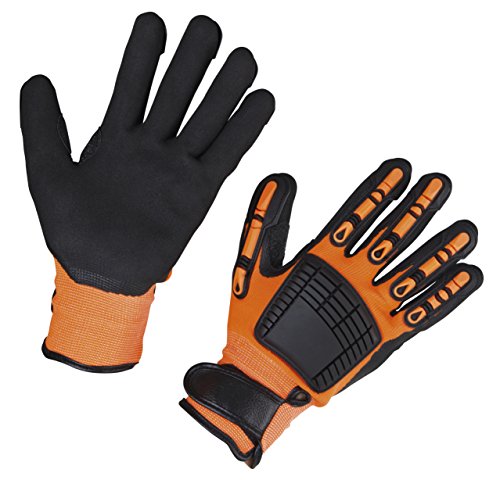 Kerbl 297734 Mechanic-Handschuh Brandy, Größe 10/XL von Kerbl