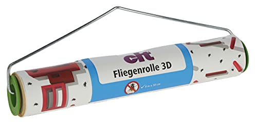 cit Kerbl 299905 Fliegenrolle 3D-Druck 7m x 10cm, 167 g von Kerbl