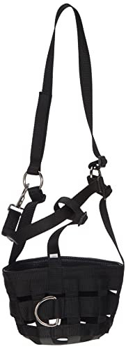 Kerbl 321627 Maulkorb/Fressbremse Nylon, schwarz, Warmblut von Kerbl