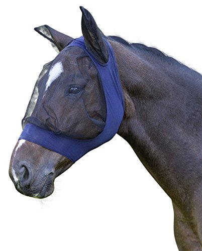 Kerbl 325839 Fliegenschutzmaske Fino Strech Pony, blau von Kerbl