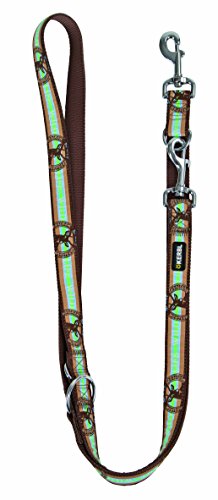 Kerbl Pet 80268 Führleine Wild Life braun, 200 cm x 25 mm von Kerbl Pet