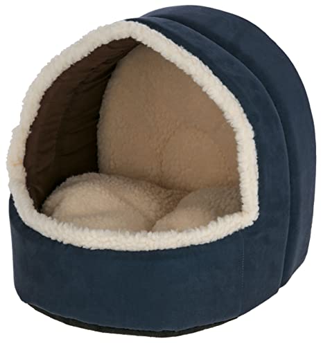 Kerbl Pet Kuschelhöhle Angi 35 x 33 x 32cm, blau von Kerbl Pet