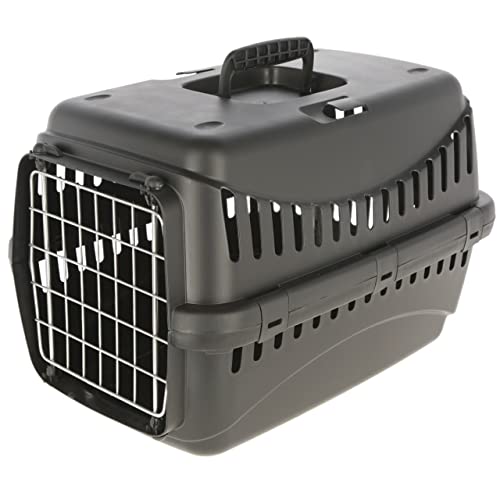 Kerbl Pet 81333 Transportbox Expedion Eco Metalltüre 58x38x38cm, schwarz, 1.63 kg von Kerbl Pet