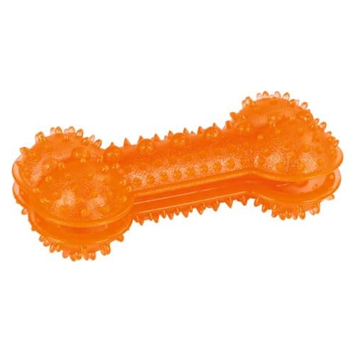 Kerbl Pet 81480 Knochen ToyFastic Befüllbar, 18 x 8 x 6 cm, orange von Kerbl Pet