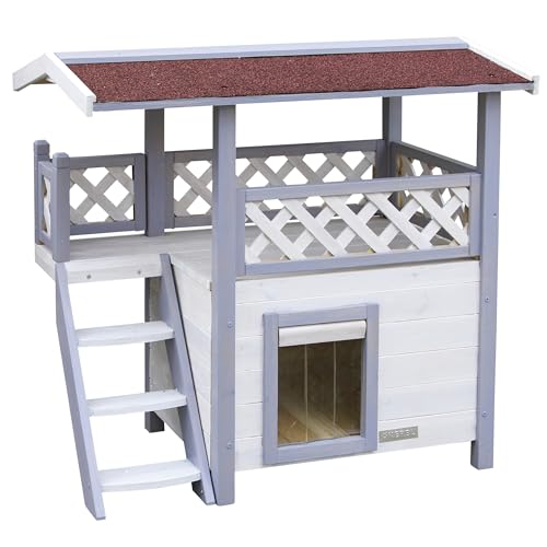 Kerbl Pet 81514 Katzenhaus Lodge Ontario, 77 x 50 x 73 cm von Kerbl Pet