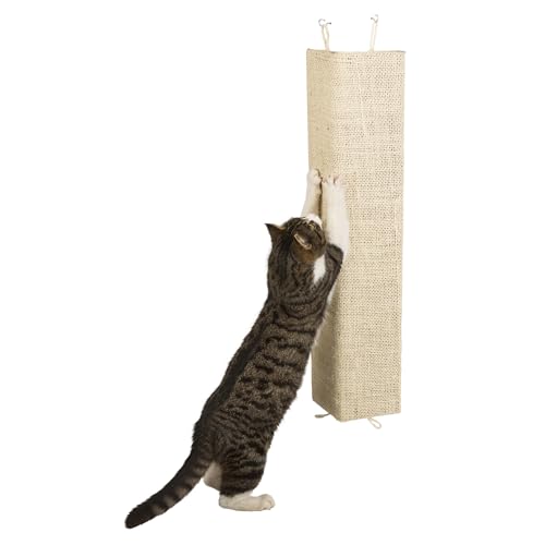 Sisal Kratzbrett Kevin, 100x56cm, Beige von Kerbl Pet