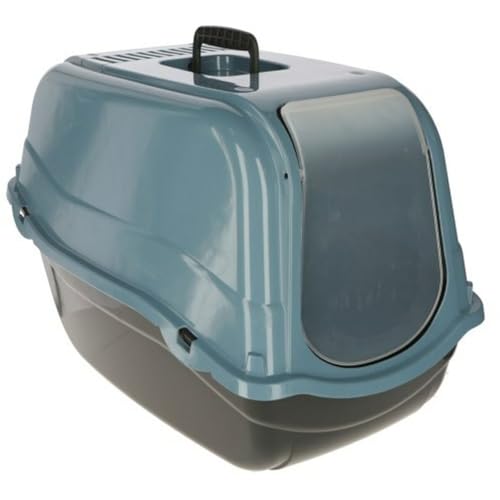 Kerbl Pet 81691 Katzentoilette Emma Eco blau/schwarz, 57x39x41 cm, 1.23 kg von Kerbl Pet