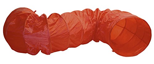 Kerbl Pet 81997 Agility Hundetunnel, 5m, 60 cm, rot von Kerbl Pet