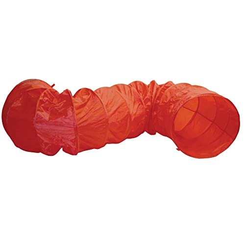 Kerbl Pet 81997 Agility Hundetunnel, 5m, 60 cm, rot von Kerbl Pet