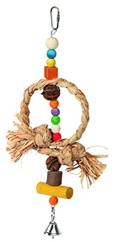 Kerbl Pet 82944 Vogelspielzeug Nature mit Glocke, Länge 36 cm von Kerbl Pet