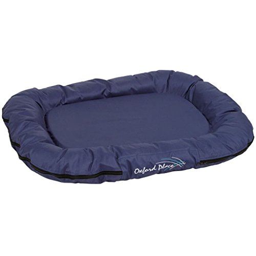 Kerbl Pet 84990 Liegekissen Kerbl, 100 x 70 x 15 cm, blau von Kerbl Pet