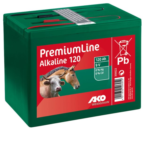 Kerbl Ako Weidezaunbatterie Alkaline 9 Volt 120 Ah Kerbl Ako Weidezaunbatterie Alkaline 9 Volt 120 Ah von Kerbl
