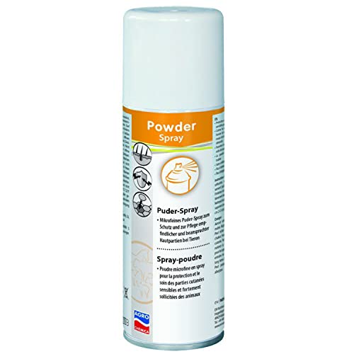 Kerbl Powder Spray Nr. 15876, Puderspray zur Tierhautpflege, 400ml von Kerbl