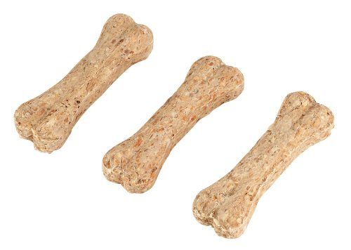 Kerbl Pet Kauknochen, Natur 3 St. in Folie eingeschweißt à 55 gr., 3er Pack (3 x 190 g) von Kerbl Pet