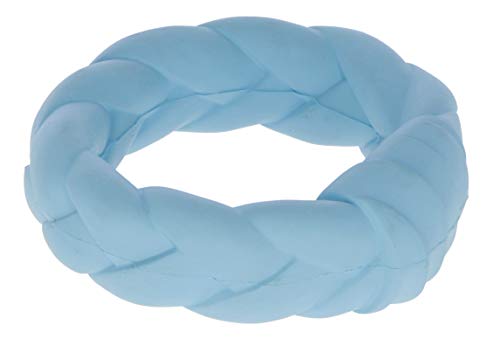 Kerbl Pet Maxi-Pet 80798 Ring aus Vollgummi, blau, Durchmesser 11.5cm von Kerbl Pet