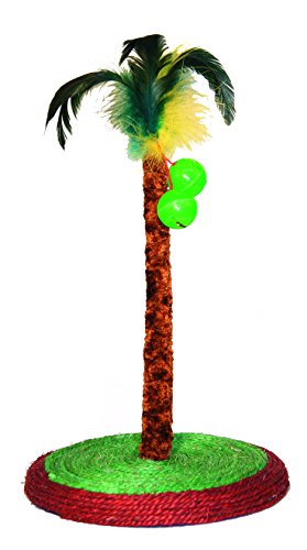 Kerbl Pet Palme auf Sisalboden mit 2 Bällen, 33 cm von Kerbl Pet