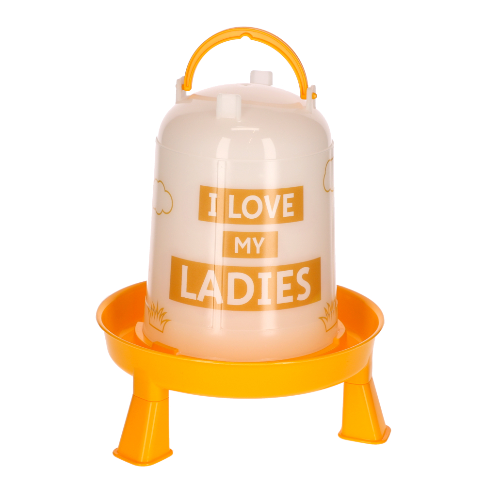 Kerbl Pet Kunststoff-Tränke "Ladies" für Hühner - 3 l / Ø 23 x H 28 cm von Kerbl