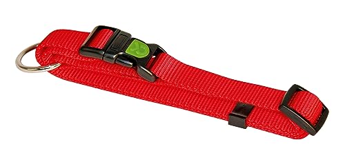 Kerbl Pet Miami Halsband, rot 20 mm, verstellbar 40-55 cm von Kerbl Pet