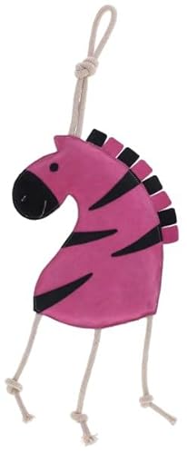 Kerbl Pferdespielzeug Zebra (Pferdekauspielzeug, 40 x 29 x 6 cm Kuscheltier mit Einer Kokosnussfasern Füllung) 3228262 von Kerbl