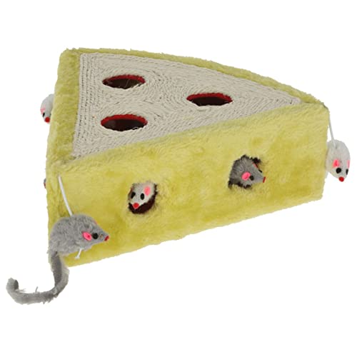 Kerbl Pet Sisalspielzeug CHEESY 28 x 28 x 10 cm von Kerbl Pet