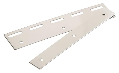 Klemm- und Pendelleiste 200mm Edelstahl für PVC-Vorhang von Kerbl